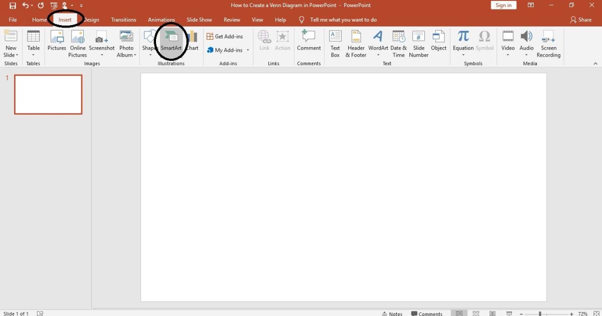 Hướng dẫn cách tạo sơ đồ Venn trong PowerPoint