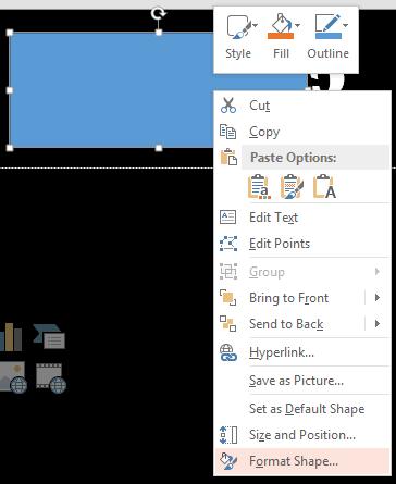 Cách tạo liên kết trong suốt trong PowerPoint