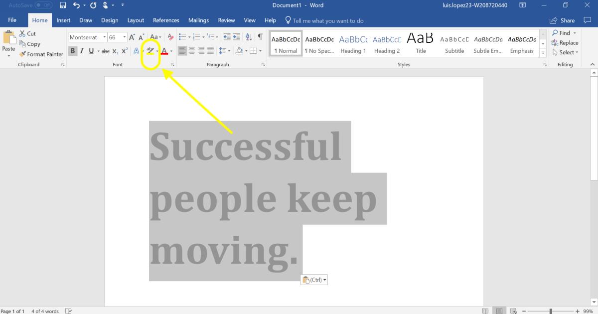 Hướng dẫn những cách tô sáng văn bản trong PowerPoint