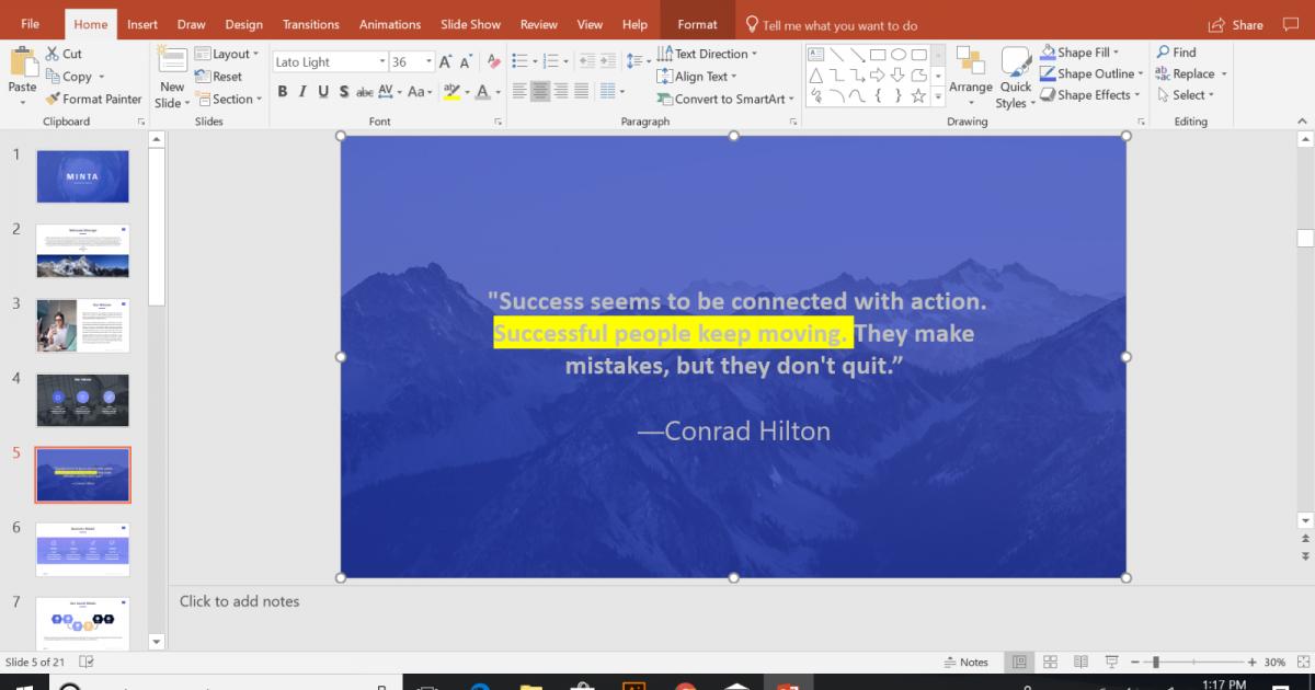 Hướng dẫn những cách tô sáng văn bản trong PowerPoint