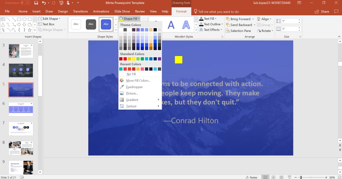Hướng dẫn những cách tô sáng văn bản trong PowerPoint
