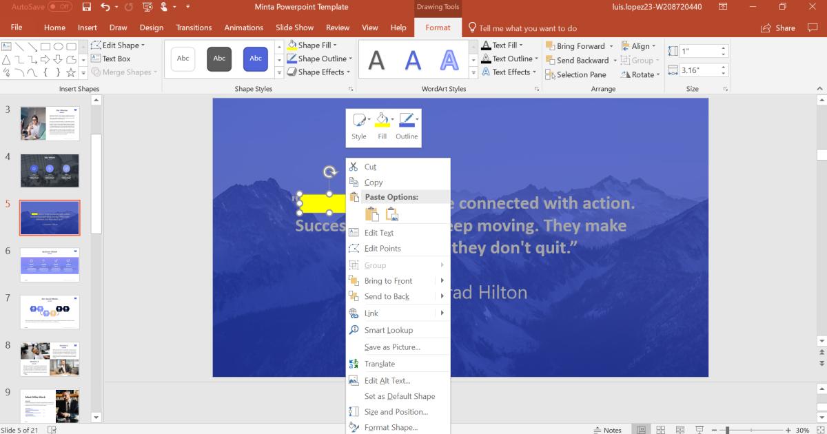 Hướng dẫn những cách tô sáng văn bản trong PowerPoint