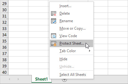 Hướng dẫn cách khóa các ô chứa công thức hoặc tất cả các ô trong Excel
