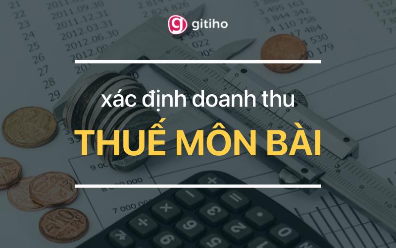 Quy định về doanh thu để tính thuế môn bài