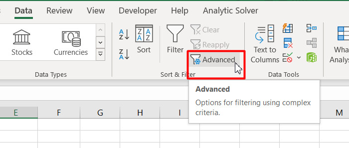 Tất tần tật về cách dùng Advanced Filter trong Excel có ví dụ chi tiết