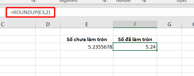 Hướng dẫn 6 cách làm tròn số trong Excel đơn giản, nhanh gọn nhất