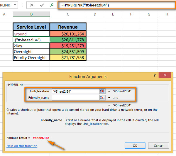 Cách tạo Hyperlink trong Excel để di chuyển giữa các trang tính
