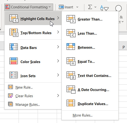 Cách tô màu trong Excel theo điều kiện bằng Conditional Formatting
