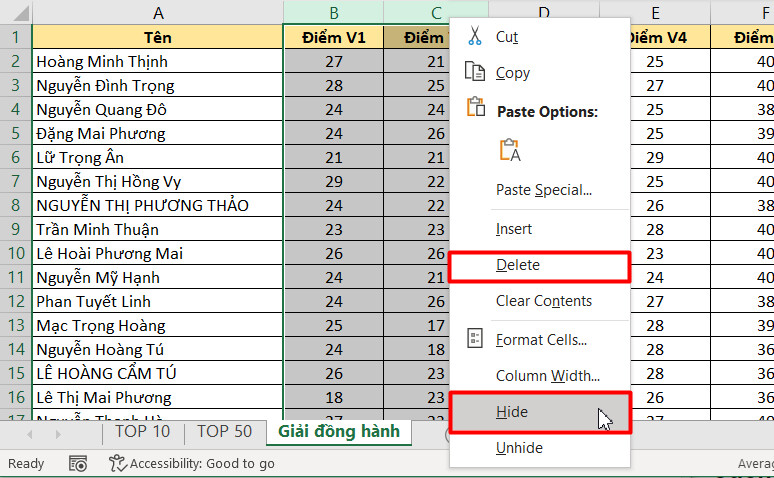 7 cách in trong Excel trên một trang giấy A4 cực đơn giản