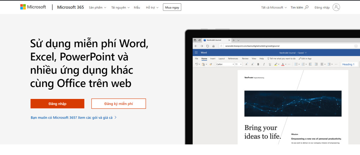 Hướng dẫn cách mở file Excel online trực tuyến miễn phí