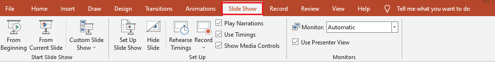 Cách trình chiếu Slide theo thứ tự trong Powerpoint