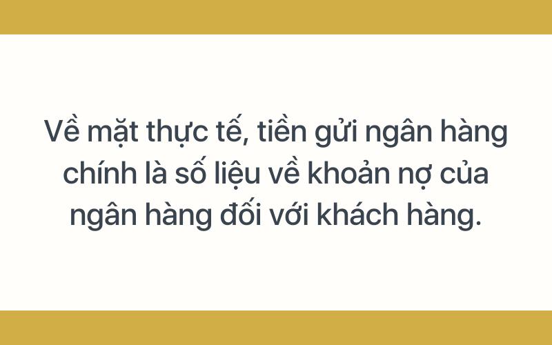 Kiểm tra tiền gửi ngân hàng