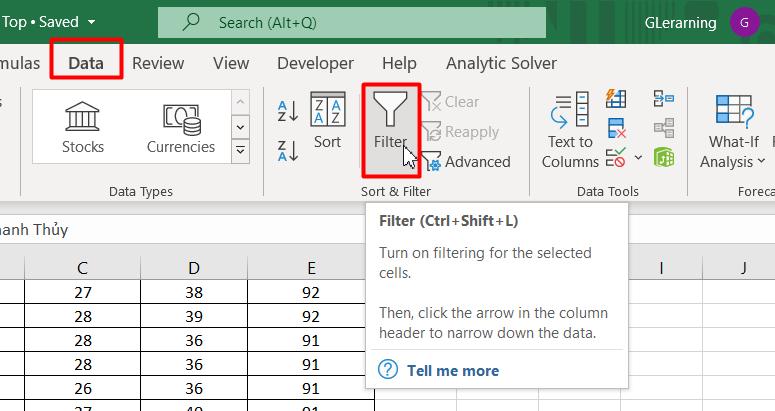 Hướng dẫn 3 cách tìm tên trong Excel chính xác nhất