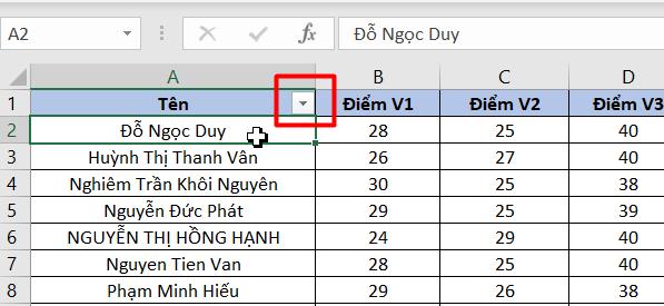 Hướng dẫn 3 cách tìm tên trong Excel chính xác nhất