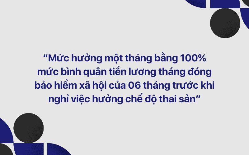 chế độ thai sản 2