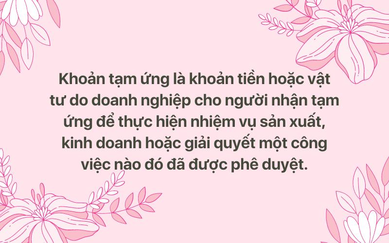 Giấy đề nghị tạm ứng