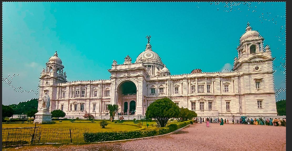 Ghép ảnh mây trời 3