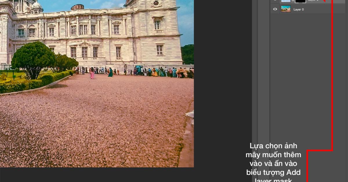 Ghép ảnh mây trời 4