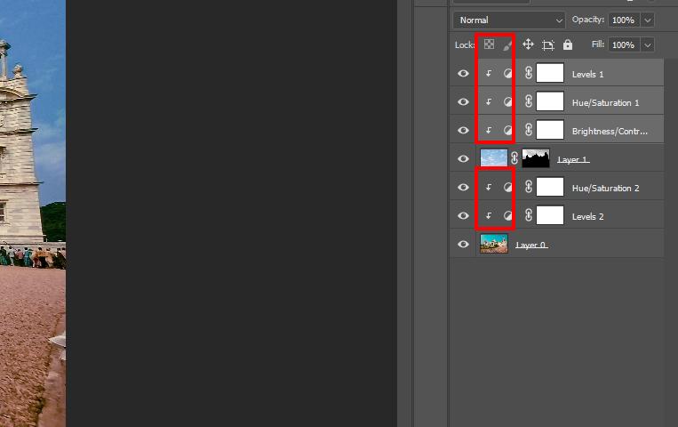 Ghép ảnh mây trời 9