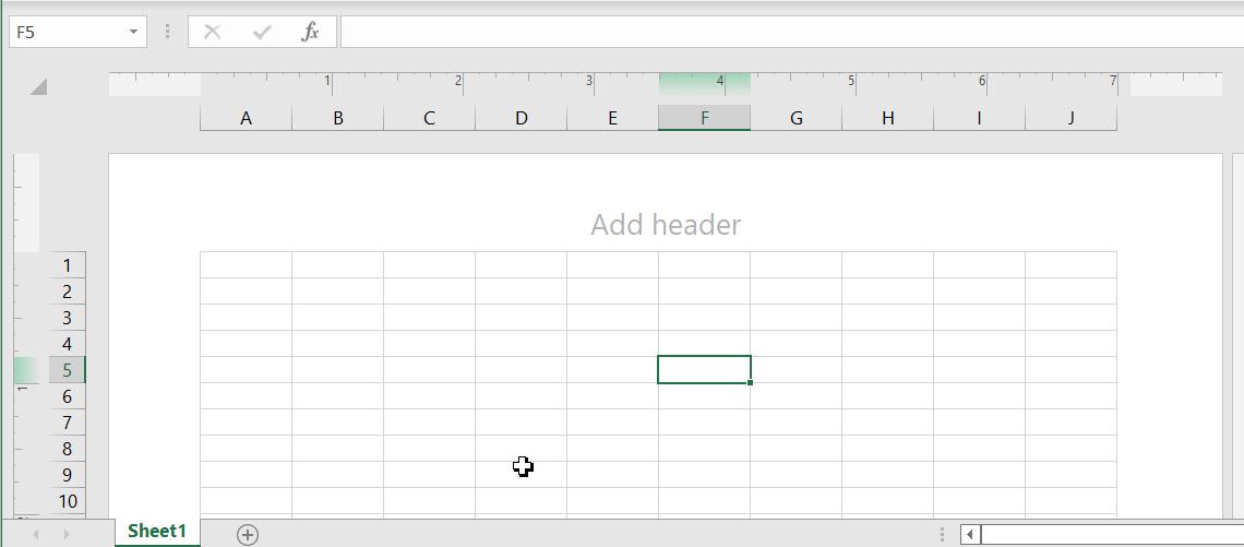 Hướng dẫn cách làm hiện thanh Ruler trong Excel bị ẩn