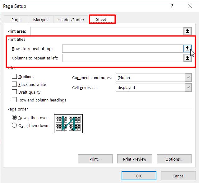 Hướng dẫn cách in Excel có tiêu đề ở tất cả các trang chuẩn nhất