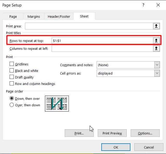 Hướng dẫn cách in Excel có tiêu đề ở tất cả các trang chuẩn nhất