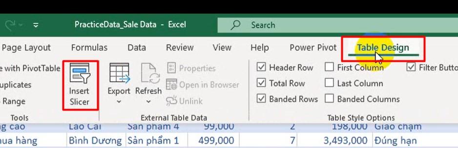 Hướng dẫn cách tạo bảng trong Excel với Format As Table