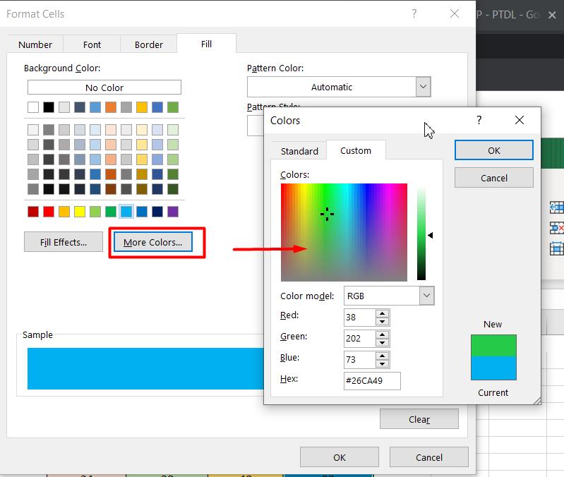 Cách tô màu có điều kiện trong Excel với Conditional Formatting 6