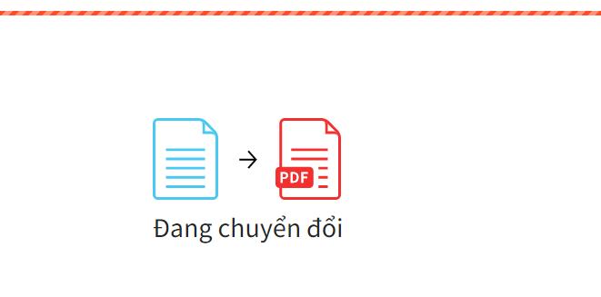 Tệp được chuyển từ Word sang dạng PDF