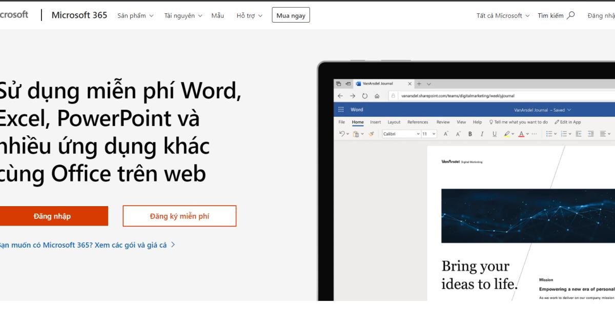 Hướng dẫn cách mở file Excel online trực tuyến miễn phí
