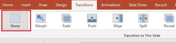 cách chuyển slide trong Powerpoint