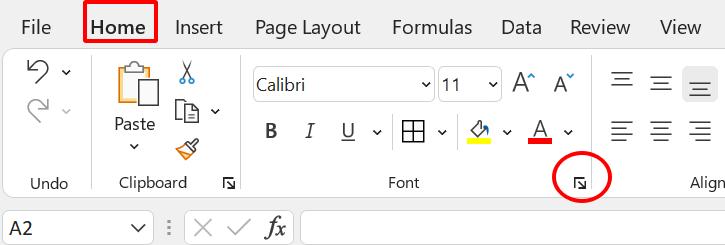 cách tạo gạch chéo trong bảng Excel 1