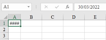 Hướng dẫn cách sửa lỗi #### trong Excel cực kỳ đơn giản ai cũng làm được