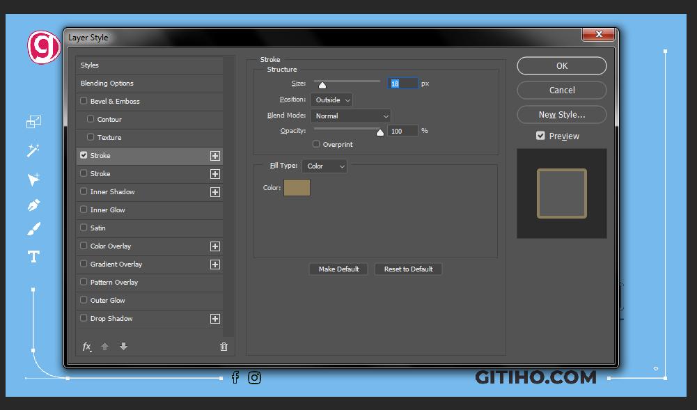 Viền chữ trong Photoshop và Illustrator 2