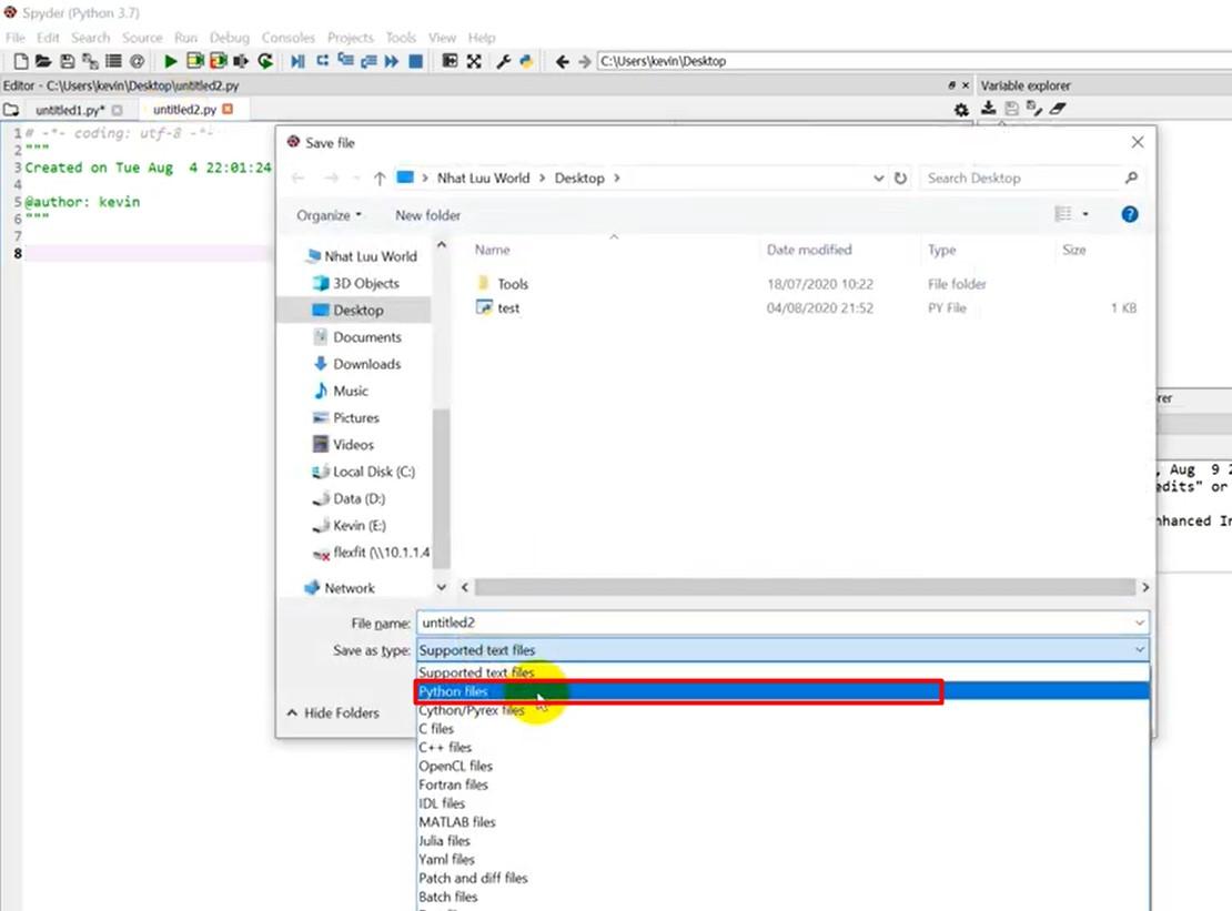 Keyword, Note và những câu lệnh đầu tiên trong lập trình Python