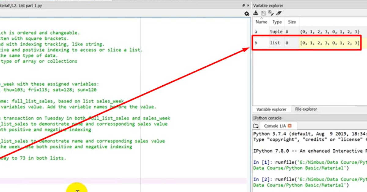 List trong Python là gì? Các thao tác cơ bản với List trong Python