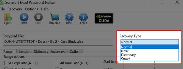 Khôi phục mật khẩu Excel bằng phần mềm iSumsoft Excel Password Refixer  2