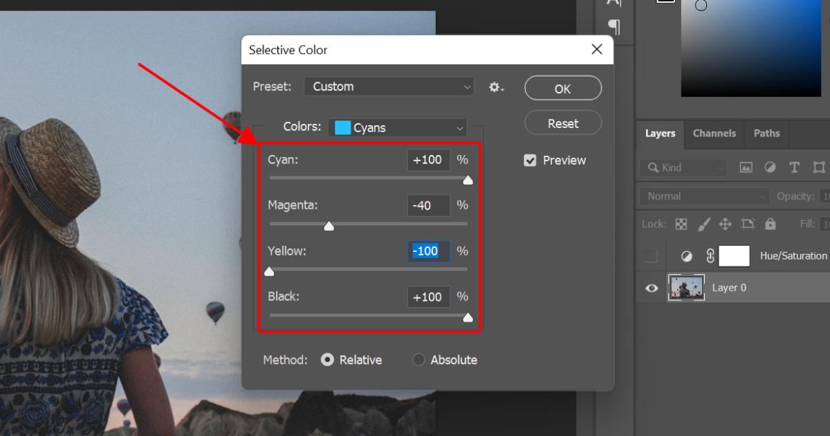 Hướng dẫn chỉnh màu ảnh trong Photoshop cực đơn giản cho người bắt đầu 7
