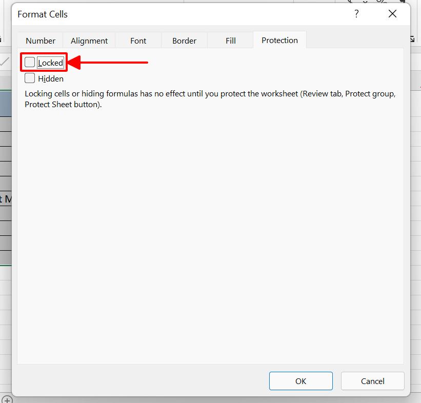 Hướng dẫn khóa cột trong Excel siêu đơn giản để bảo vệ dữ liệu của bạn 2