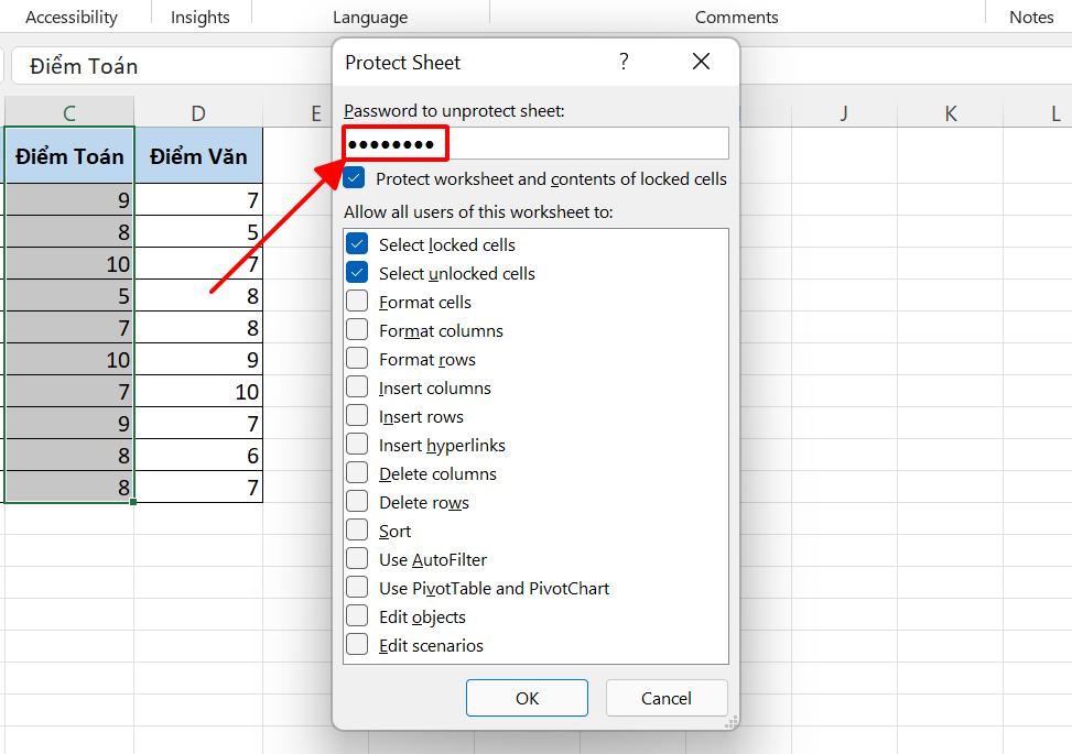 Hướng dẫn khóa cột trong Excel siêu đơn giản để bảo vệ dữ liệu của bạn 5
