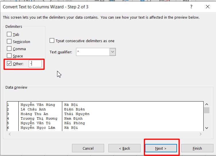 Hướng dẫn 2 cách tách cột trong Excel cực dễ