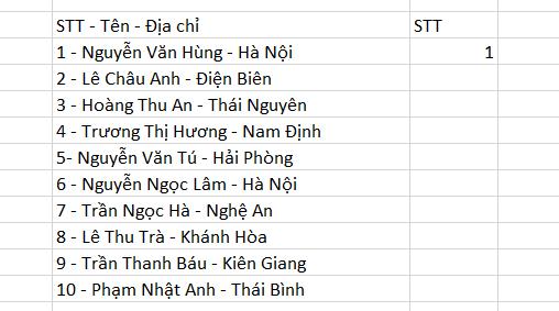Hướng dẫn 2 cách tách cột trong Excel cực dễ