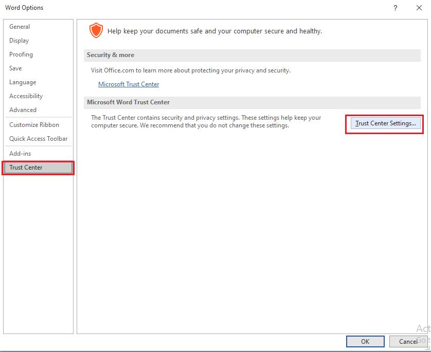 Word bị khóa không cho soạn thảo