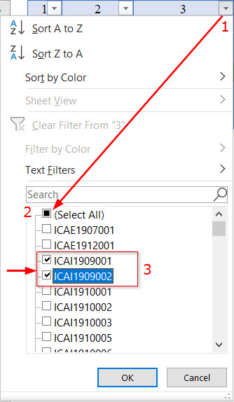 Hướng dẫn cách sử dụng bộ lọc dữ liệu Filter trong Excel