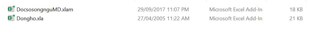Add-ins sử dụng VBA