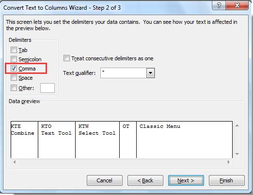 Cách thay thế, loại bỏ, thêm, phân tách ô... bằng dấu phẩy trong Excel
