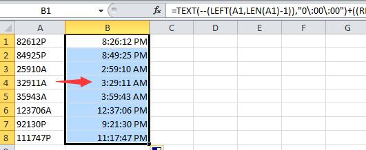 Cách tính toán, định dạng và chuyển đổi thời gian trong Excel
