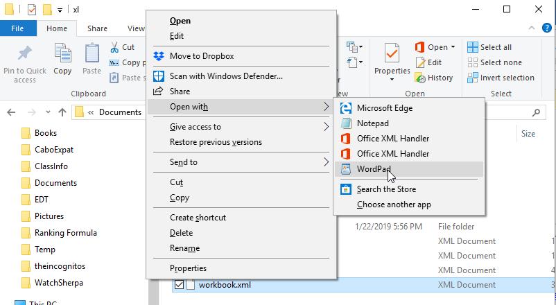 Cách hack tính năng Excel Protect Workbook khi lỡ quên password