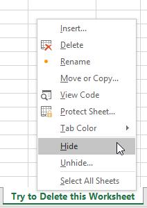 Tính năng sổ làm việc không được bảo vệ của Excel