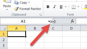 Các mẹo làm việc hiệu quả với thanh công thức trong Excel